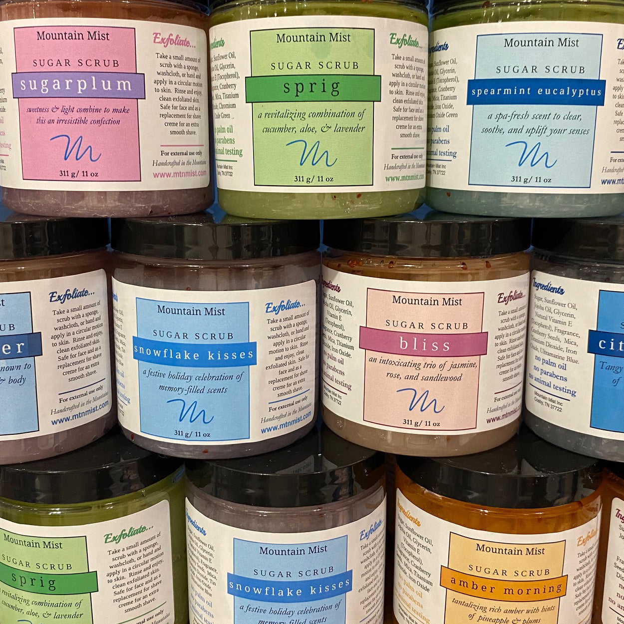 Sugarplum Sugar Scrubs